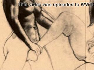 Vintage Erotic Drawings Come to Life
