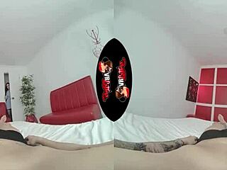 In VR, DIAN RIUS gets POUNDED by big tits babe