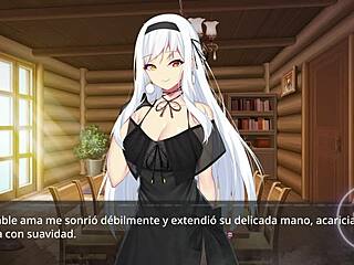 Commented gameplay of a hentai game with a witch theme