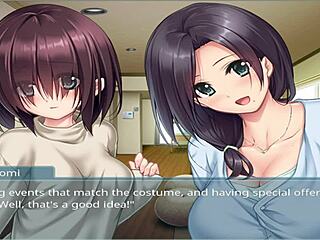 Stepmother and step-sister join in for a wild night