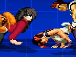 Yuri and Rin in Steamy Hentai Game Encounter