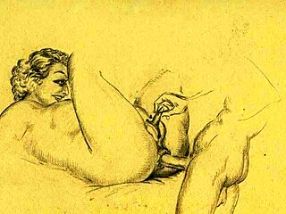 Discover Vintage Erotic Drawings Of Steamy Encounters And Taboo Desires!