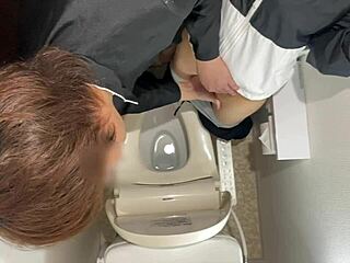 Just caught this fresh high school couple banging raw at their part-time job spot!