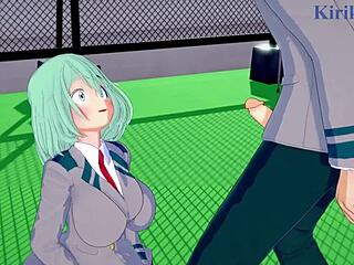 Toru hagakure and kaoruko awata bubble girl and izuku midoriya intense sex - my hero academia hentai 😍