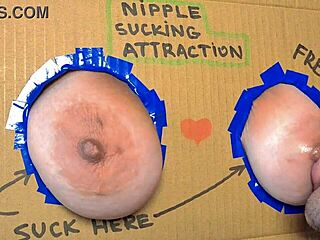 huge saggy tits with puffy nipples begging to be sucked and played with