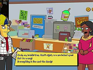 The Simpsons game in which the mansion of Mr. Burns is burned down