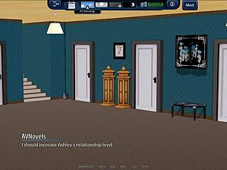 3D animated harem hotel with chubby and beautiful women