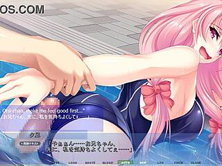 Yunagi Feels Intense Pounding In The Pool