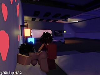 I, the demon, fuck my hot fan passionately on roblox