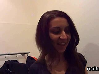 Stellar Czech Nympho Seduced And Penetrated In Supermarket!