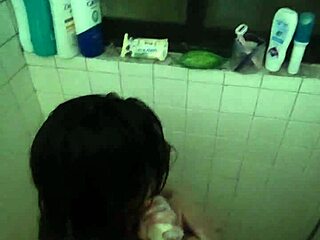 My stepmother, a milf, has big natural tits and I filmed her while she was in heat