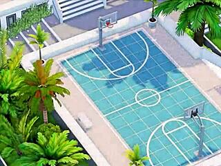 Courtside passion in 3d hentai preview