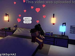 I, the demon, fuck my hot fan passionately on roblox