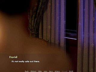 Big dick cock fucking in adult video game