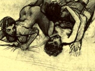 Vintage Erotic Drawings Come to Life