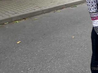 A beautiful blonde gets some hot and intense sex in a van