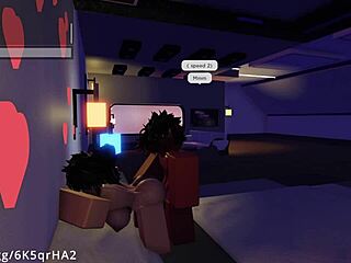 I, the demon, fuck my hot fan passionately on roblox