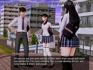 What adventures await in Academy 165 hentai game?