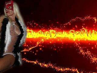 a hot blonde wife strips naked in the car on the highway for webcam show