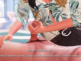 Courtside passion in 3d hentai preview