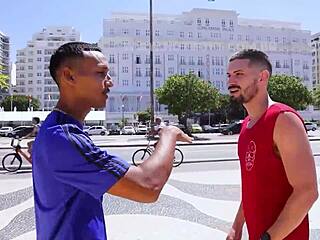 Young Cariocas Fucking Russian Tourist's Ass Hard