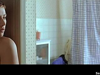 Beautiful French teen Ccile De France in hot action in 2002