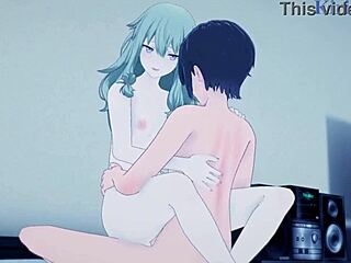 Kusanagi Nene and Akiyama Mizuki in Wild Hentai Creampie Scene