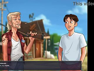 i can't believe summertime saga 137 has such erotic anime scenes, it's so hot i-i stuttered