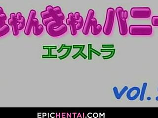 Mahoko’s first sexual experience in anime form with big tits and muff diving