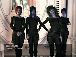 Mature Curvy Hentai Blowjob In Tales From The Unending Void 165