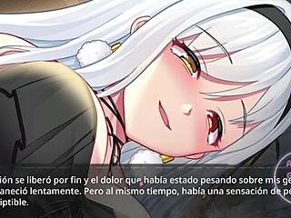 la bruja endures intense sexual prison in anime hentai game.