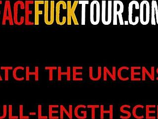 POV face fuck tour with Nikki Fox and her tears