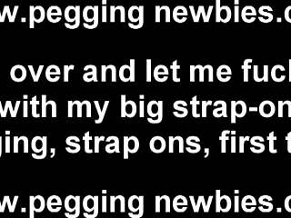 BDSM femdom sex with humiliation and a hard pegging