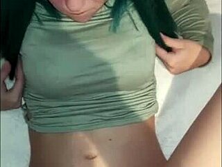 Step-daughter saves family with emotional creampie 😢