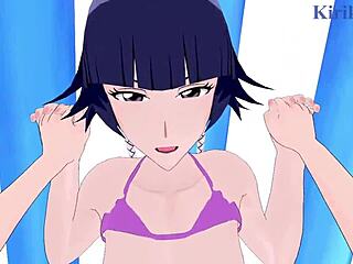 Sui-feng and rangiku get intense creampie in bleach hentai