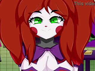 hey, check out this circus baby with those big features in hentai style 😍