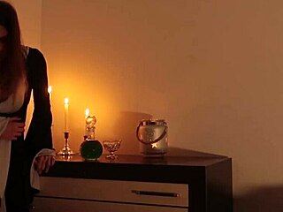 Witch Sucks Twin’s Shaft on Halloween Night