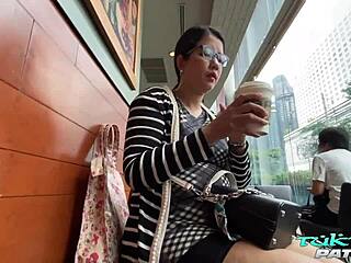 Can this plump big booty asian take it all in doggystyle?