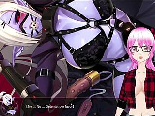 The erotic journey of a dark elf maiden in an animated porn video