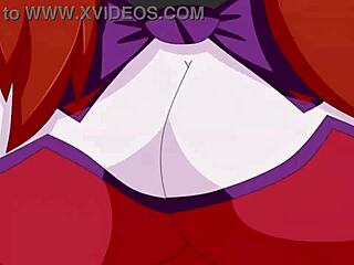 Beautiful big-boobed women performing in a circus-themed adult movie