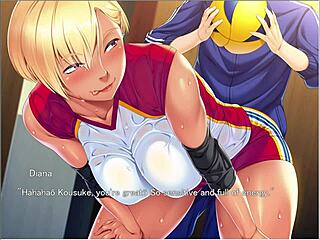 New hentai game Kasshoku bitch hitozuma seiyoku kaishou ep1: Wet titty fuck