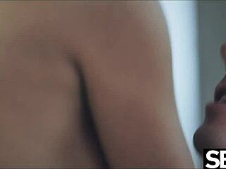 Cute horny blonde casually masturbates with dildo in homemade pool setting part one