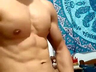 I accidentally revealed my face while getting cum on it from that big gay cock