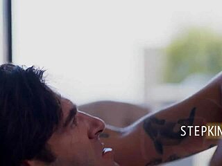 Stepuncle, why didn't you knock? Caught in taboo moment!