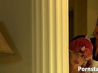 Gorgeous Felicia Fox enjoys a romantic session with her partner.