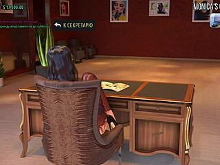3D animated game with fashion business theme, part 4, chapter 3