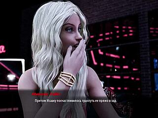 Double trouble in the world of fashion in this cartoon porn video