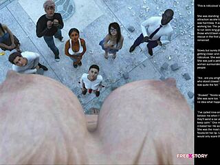 Big Apple small 18+ gesture in wild 3D cartoon sex episode 6