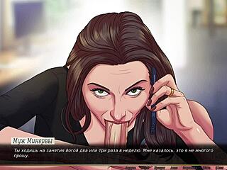 Just watched this cheating wife cartoon gameplay in Our Red String 26.