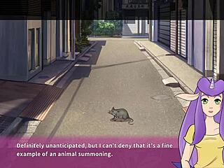 Ninja girl in panties and big boobs in the second part of Ninnin Days